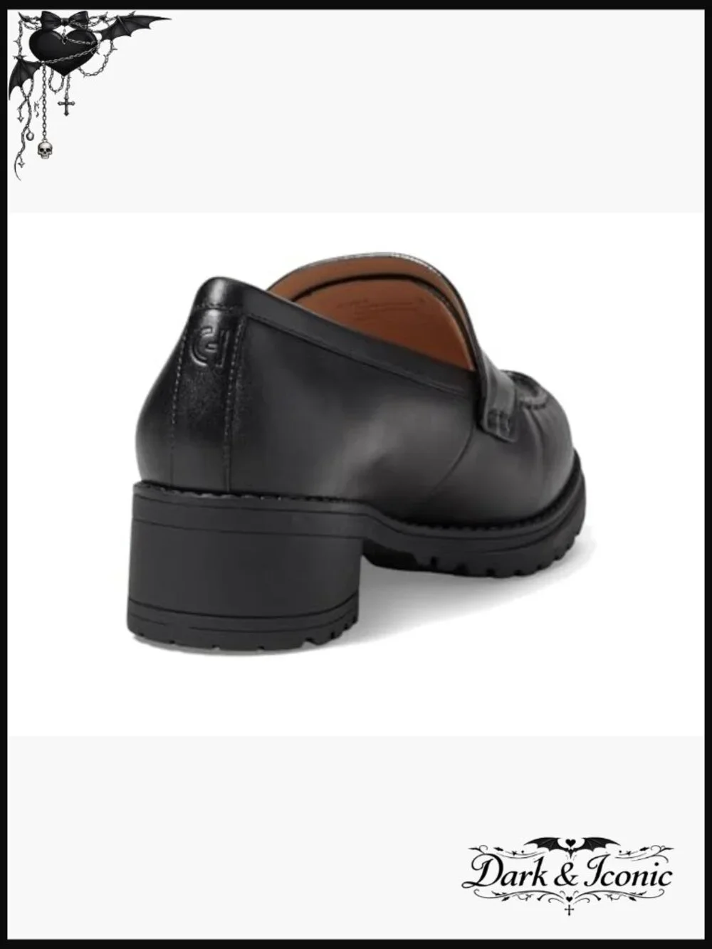 Classic Loafer with Bow Detail - Pull-On Style, Leather Upper, Cushioned Insole - Picture 6 of 7